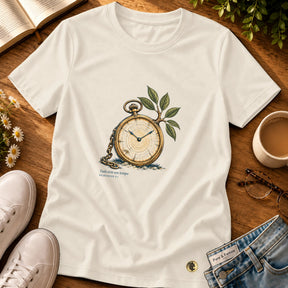Camiseta Feminina Off White Tudo tem seu tempo