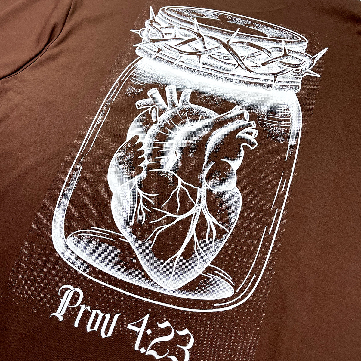 Oversized Marrom Full Guarda Teu Coração Prov 4:23