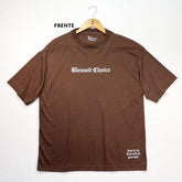 Oversized Marrom Blessed Choice