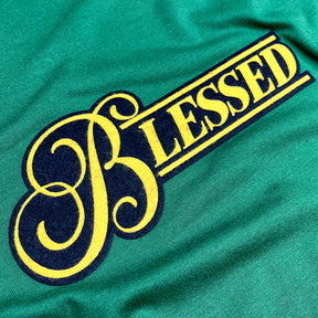 Camiseta Masculina Verde Blessed Veludo