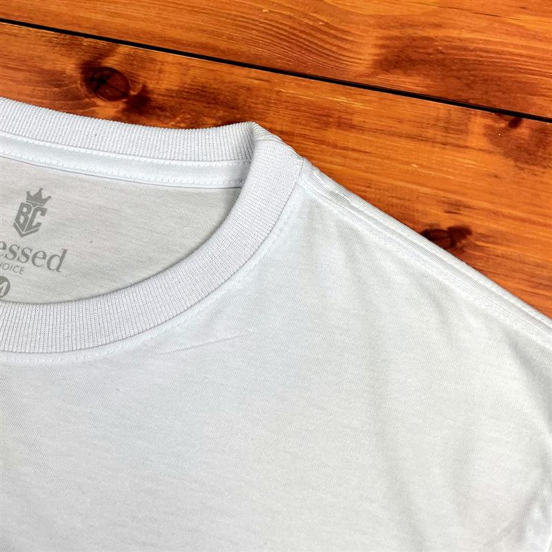Camiseta Masculina Branca Timóteo Eles Podem, Você Não.