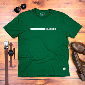 Camiseta Masculina Verde Blessed