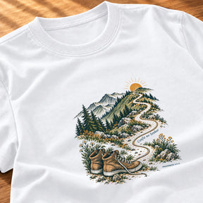 Camiseta Feminina Branca Confie no Senhor