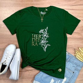 Camiseta Feminina Verde Herdeira
