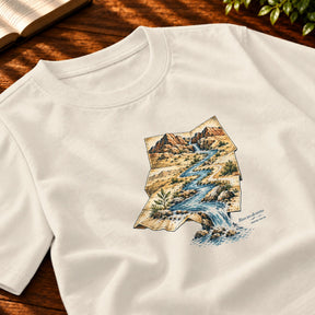Camiseta Masculina Off White Rios no deserto
