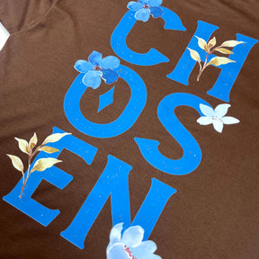 Oversized Marrom Full Chosen Flores