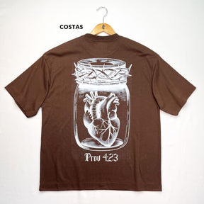 Oversized Marrom Full Guarda Teu Coração Prov 4:23