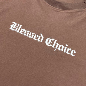 Oversized Marrom Blessed Choice