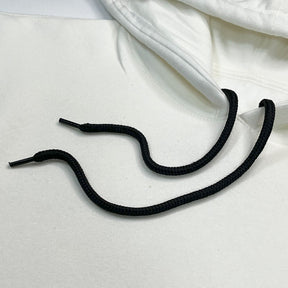 Moletom Canguru Com Capuz Off White Apenas Volte Para Casa!