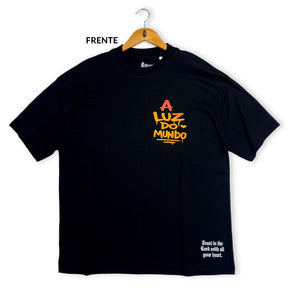 Oversized Preta Full A Luz Do Mundo