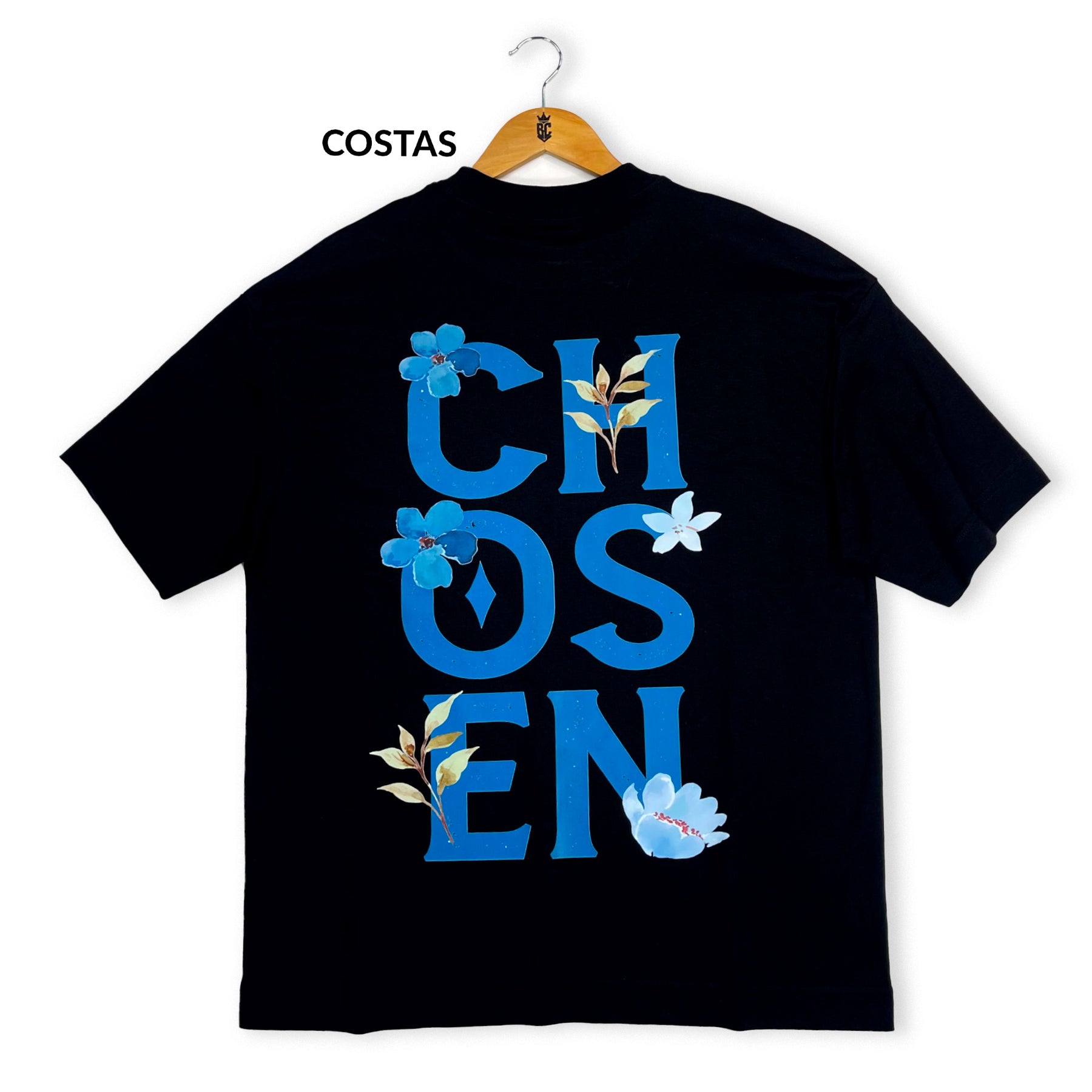 Oversized Preta Full Chosen Flores