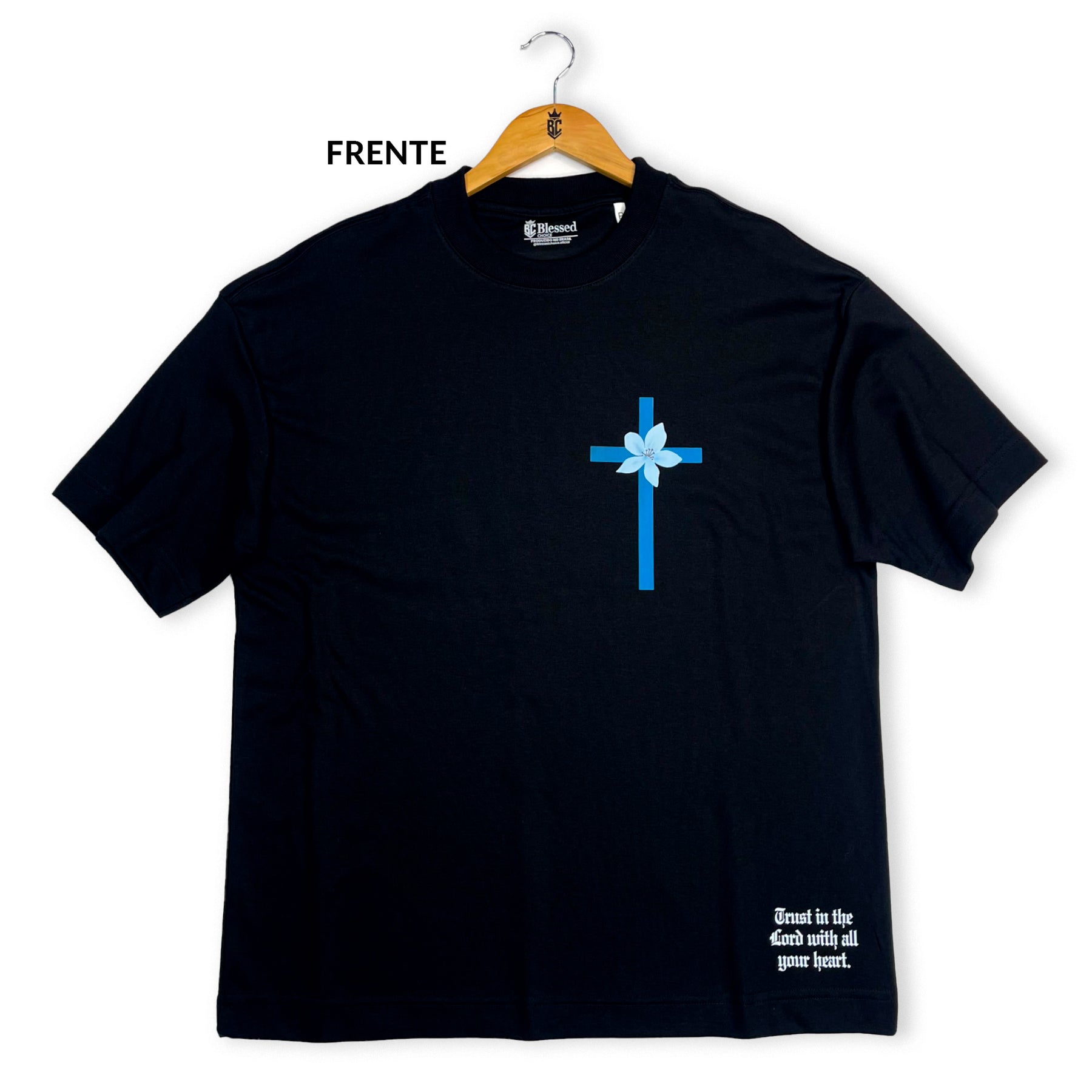 Oversized Preta Full Chosen Flores