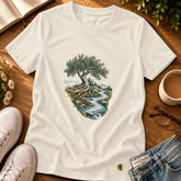 Camiseta Feminina Off White Plantado junto às águas