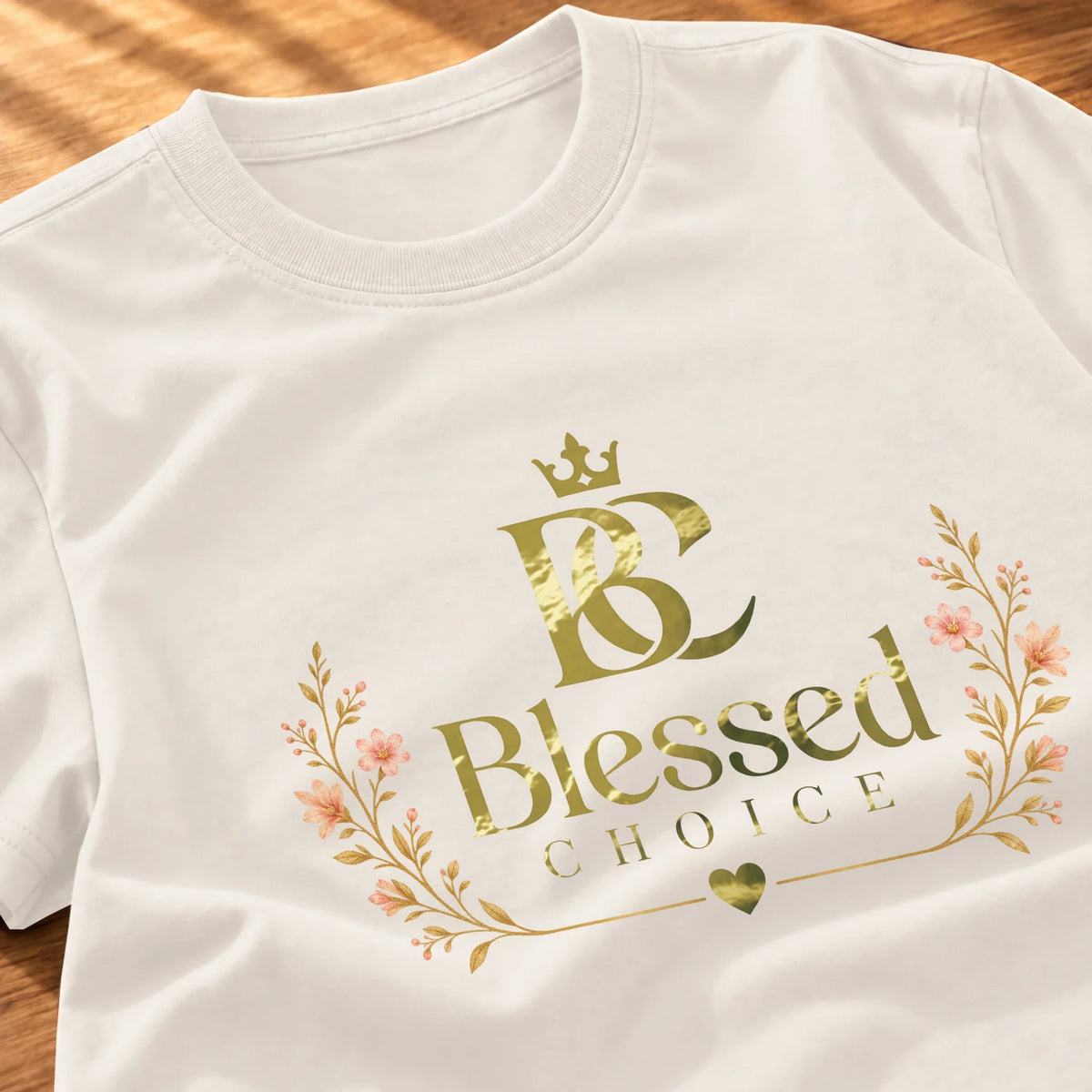 Camiseta Feminina Off White Blessed Choice — Zoom