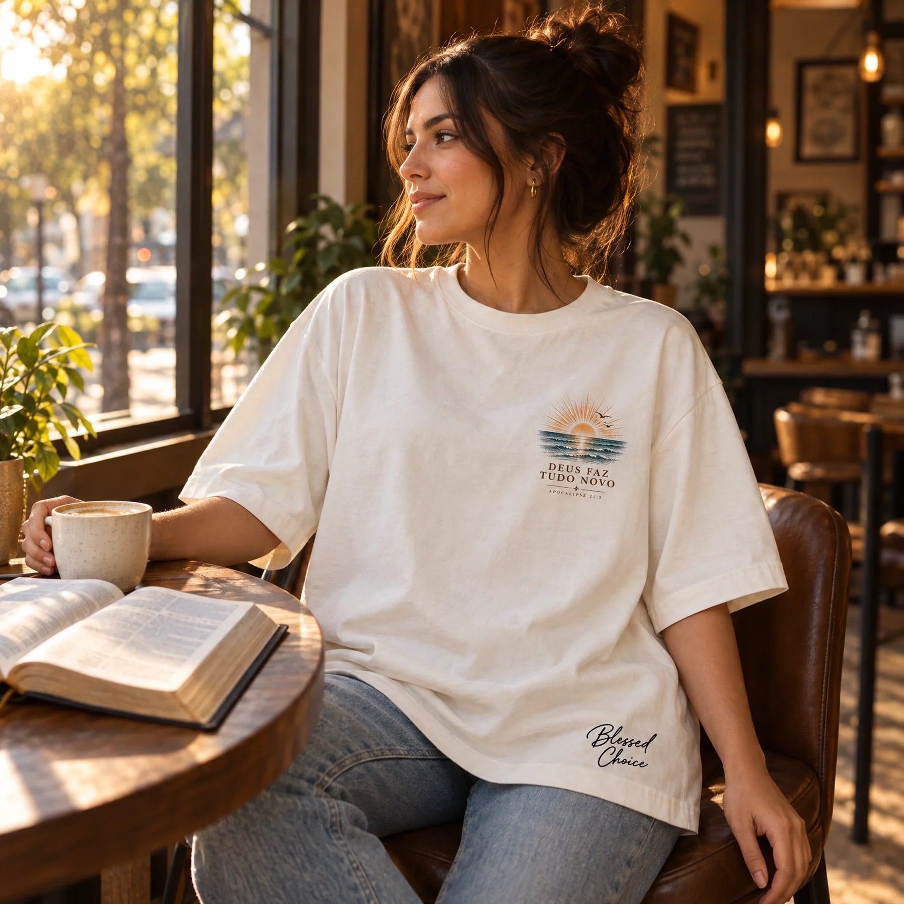 Oversized Off White Deus faz tudo novo — Ambientada 03