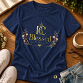 Camiseta Feminina Azul Blessed Choice — Principal 01
