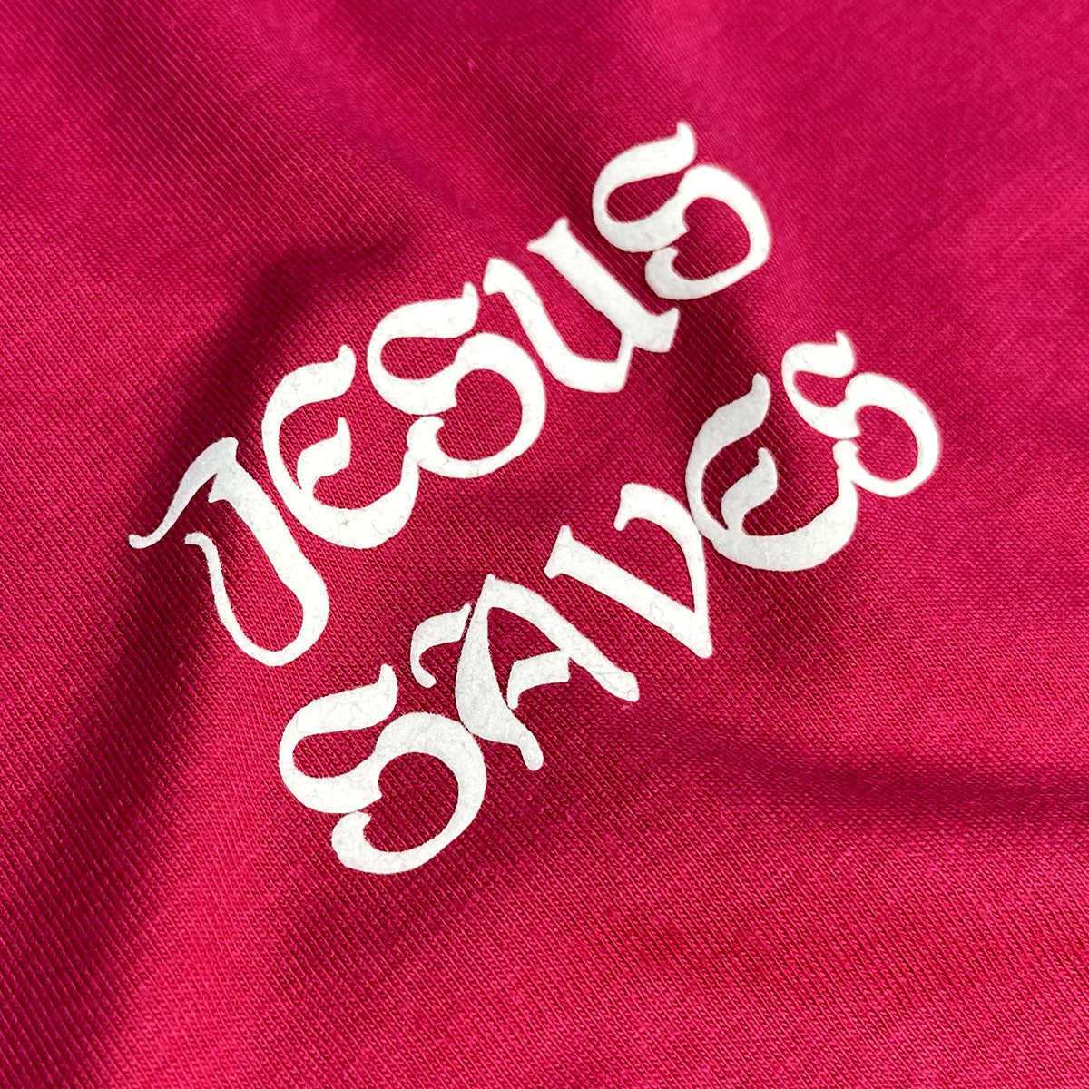 Camiseta Feminina Pink Jesus Saves