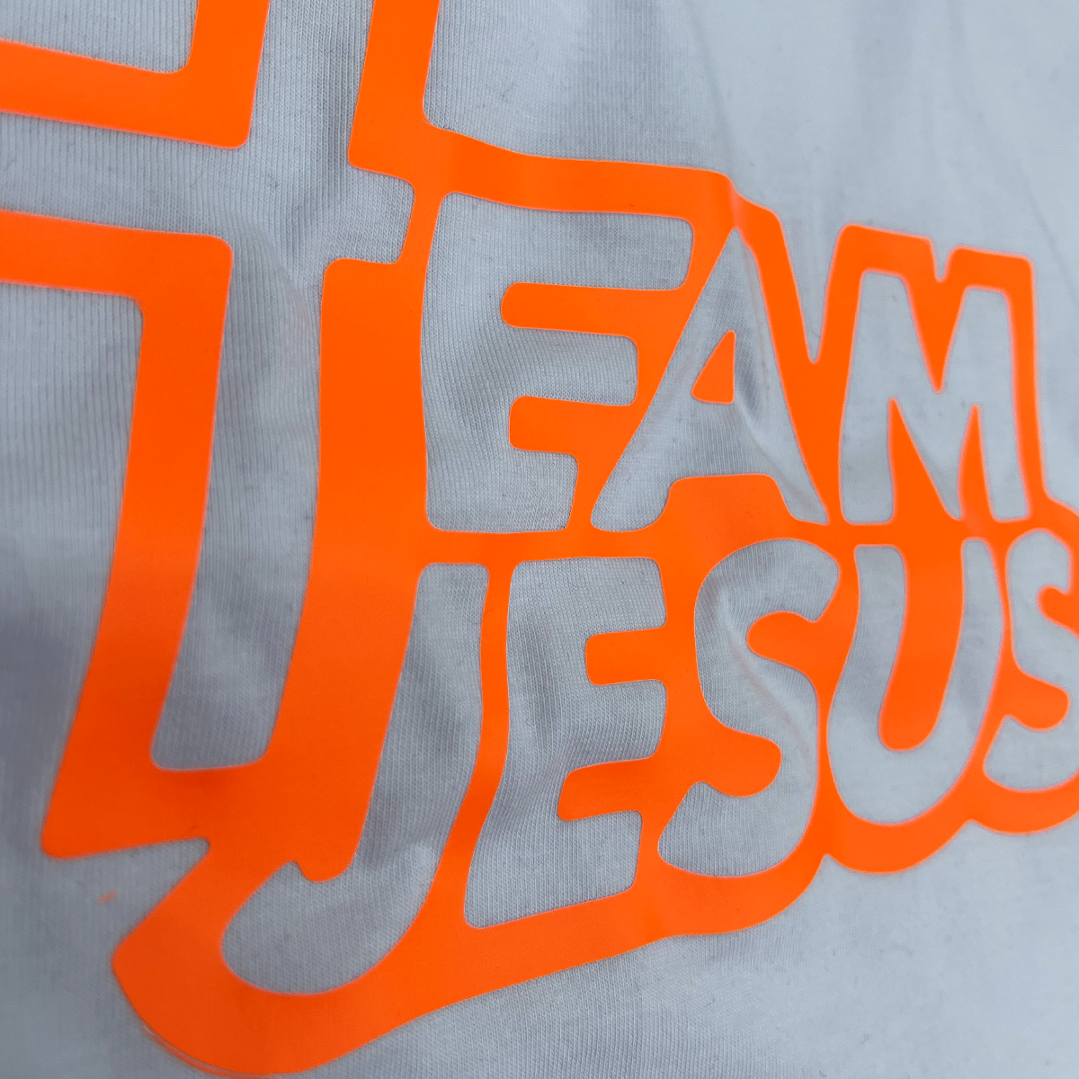 Camiseta Masculina Branca Team Jesus