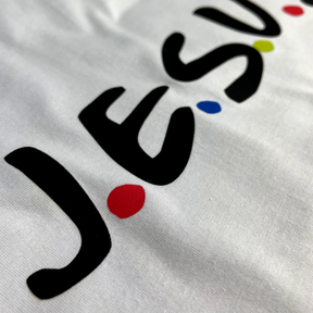 Camiseta Masculina Branca J.E.S.U.S